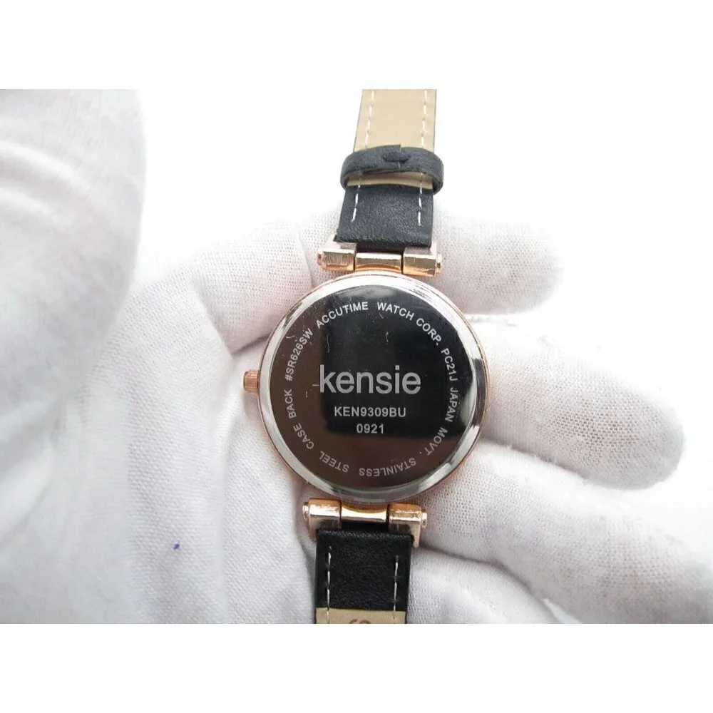 Women's Kensie Quartz WR Analog 36mm Dial Causal Round Watch (E968)